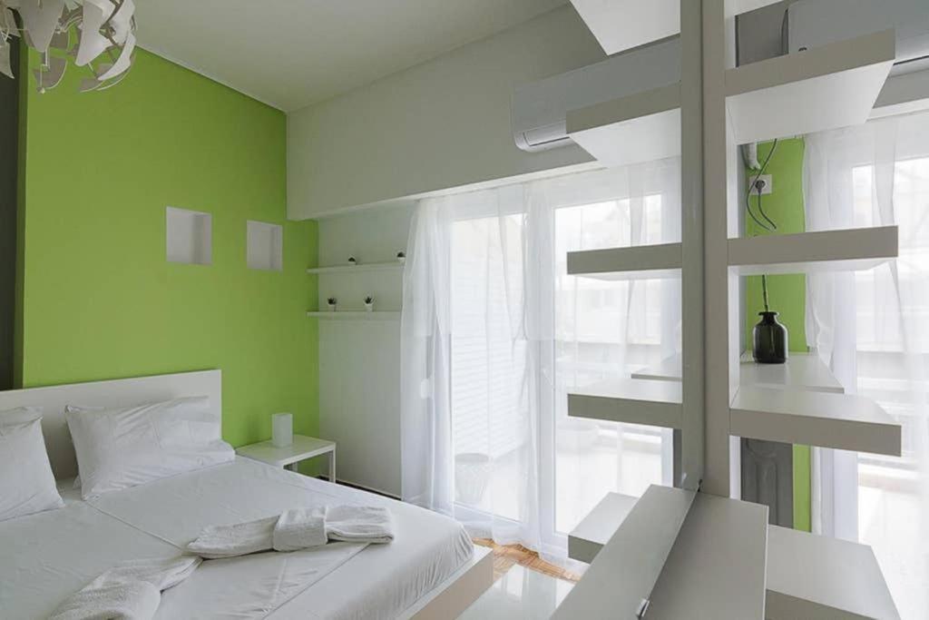 Apartamento Sunlit 2Br Oasis In Metaxourghio 3Min From Metro Atenas Exterior foto